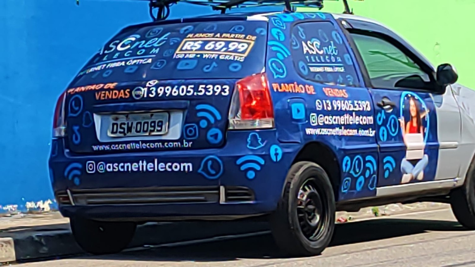 Carro ASCNET TELECOM